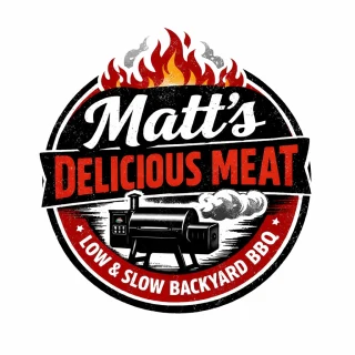 Matt's Delicious Meat logo